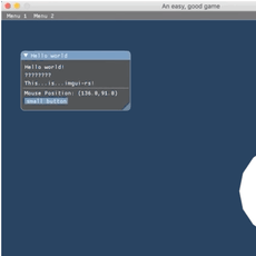 Making a basic game UI with imgui and ggez